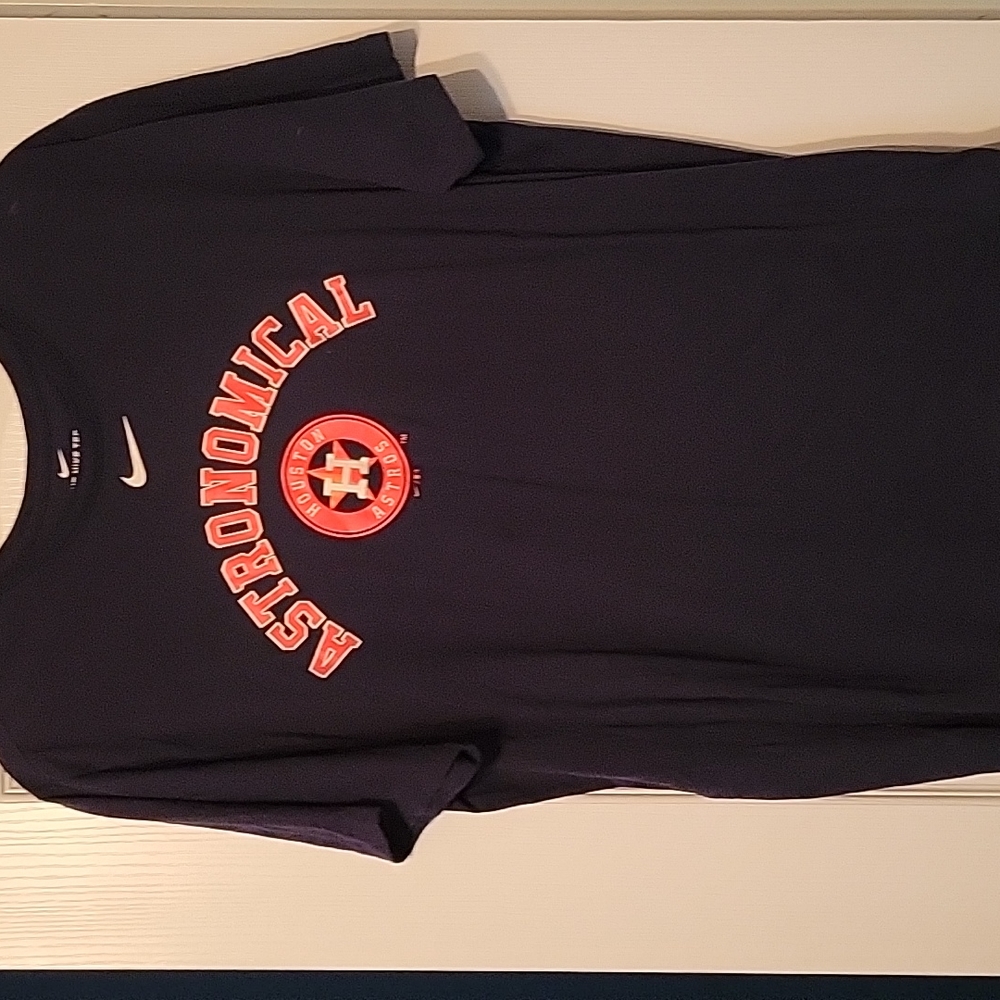 Mens Houston Astros Nike Tee Size XXL